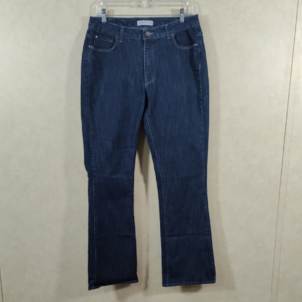 2/$10 05097 Riders by Lee dark wash Boot Cut jeans 12
